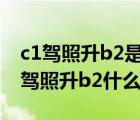 c1驾照升b2是不是审核通过才可以考试（c1驾照升b2什么条件）