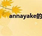 annayake的牌子怎么样（annayake）