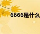 6666是什么意思（6666是什么意思）