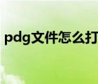 pdg文件怎么打开安卓（pdg文件怎么打开）