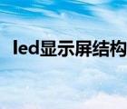 led显示屏结构安装工艺（led显示屏结构）