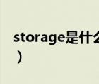 storage是什么意思啊（storage是什么意思）