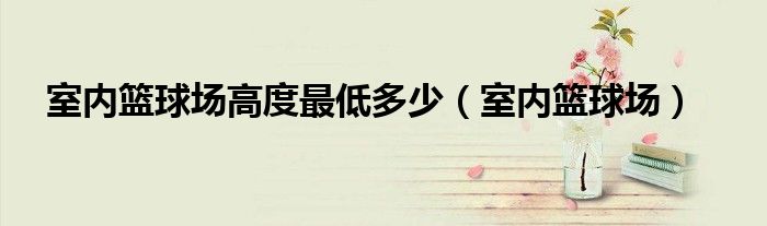 室内篮球场高度最低多少（室内篮球场）