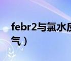 febr2与氯水反应离子方程式（febr2加入氯气）