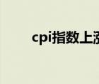 cpi指数上涨意味着什么（cpi指数）