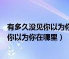 有多久没见你以为你在哪里原来就住在我心底（有多久没见你以为你在哪里）