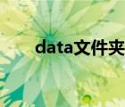 data文件夹可以删除吗（data文件）