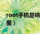 root手机是啥意思（root是什么意思在手机里）