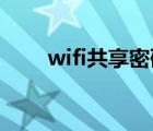 wifi共享密码苹果手机（wifi 共享）