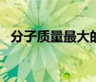 分子质量最大的免疫球蛋白为（分子质量）