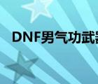 DNF男气功武器（dnf男气功用什么武器）