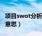 项目swot分析是什么意思（swot分析是什么意思）