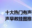 十大热门有声挂图排行榜（精选10款宝宝有声早教挂图推荐）