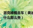 派克峰概念车（奥迪派克峰概念车到底有什么出众的性能为什么那么贵）