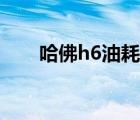 哈佛h6油耗（哈弗h6耗油量是多少）