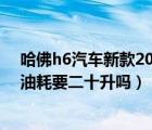 哈佛h6汽车新款2020款（2020款哈弗h6铂金冠军版20的油耗要二十升吗）