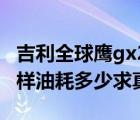 吉利全球鹰gx2（吉利全球鹰GX2这个车怎么样油耗多少求真实）