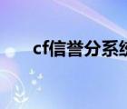 cf信誉分系统查询（cf信誉积分查询）