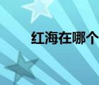 红海在哪个省哪个城市（红海在哪）