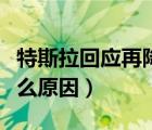 特斯拉回应再降价（特斯拉大幅降价究竟是什么原因）