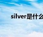 silver是什么意思（gold是什么意思）