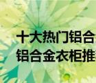 十大热门铝合金衣柜排行榜（精选10款定制铝合金衣柜推荐）