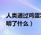 人类通过鸡蛋发明了什么?（人类模仿鸡蛋发明了什么）