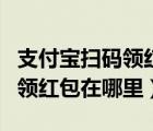 支付宝扫码领红包在哪里看金额（支付宝扫码领红包在哪里）