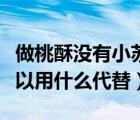 做桃酥没有小苏打可以用什么代替（小苏打可以用什么代替）