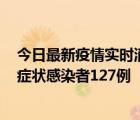 今日最新疫情实时消息 宁夏10月2日新增确诊病例4例、无症状感染者127例