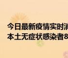 今日最新疫情实时消息 江苏10月3日新增本土确诊病例7例、本土无症状感染者8例