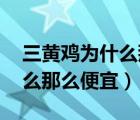 三黄鸡为什么那么便宜 能吃吗（三黄鸡为什么那么便宜）