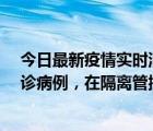 今日最新疫情实时消息 海口：10月7日12-18时新增1例确诊病例，在隔离管控中发现