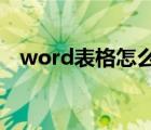 word表格怎么加斜线（表格怎么加斜线）