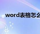 word表格怎么排名次（表格怎么排名次）