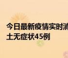 今日最新疫情实时消息 河南10月9日新增本土确诊11例、本土无症状45例