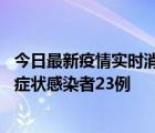 今日最新疫情实时消息 安徽10月12日新增确诊病例1例、无症状感染者23例