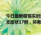 今日最新疫情实时消息 广东10月12日新增本土确诊30例、无症状17例，另有本土无症状转确诊6例