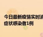 今日最新疫情实时消息 贵州10月23日新增确诊病例1例、无症状感染者1例