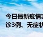 今日最新疫情实时消息 安徽10月25日新增确诊3例、无症状8例