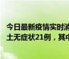 今日最新疫情实时消息 河南10月25日新增本土确诊3例、本土无症状21例，其中郑州“3+20”