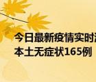 今日最新疫情实时消息 福建10月30日新增本土确诊12例、本土无症状165例