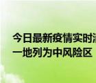 今日最新疫情实时消息 上海新增社会面1例本土确诊病例，一地列为中风险区