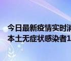 今日最新疫情实时消息 江苏11月1日新增本土确诊病例8例、本土无症状感染者11例