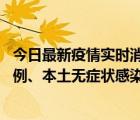 今日最新疫情实时消息 内蒙古11月1日新增本土确诊病例24例、本土无症状感染者296例