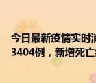 今日最新疫情实时消息 世卫组织：全球新增新冠确诊病例63404例，新增死亡病例537例