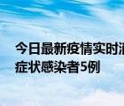 今日最新疫情实时消息 安徽11月3日新增确诊病例1例、无症状感染者5例