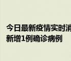 今日最新疫情实时消息 广东东莞：11月8日0-15时，大朗镇新增1例确诊病例