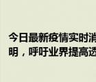 今日最新疫情实时消息 币安CEO赵长鹏称将带头展示储备证明，呼吁业界提高透明度