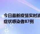 今日最新疫情实时消息 安徽11月14日新增确诊病例3例、无症状感染者87例